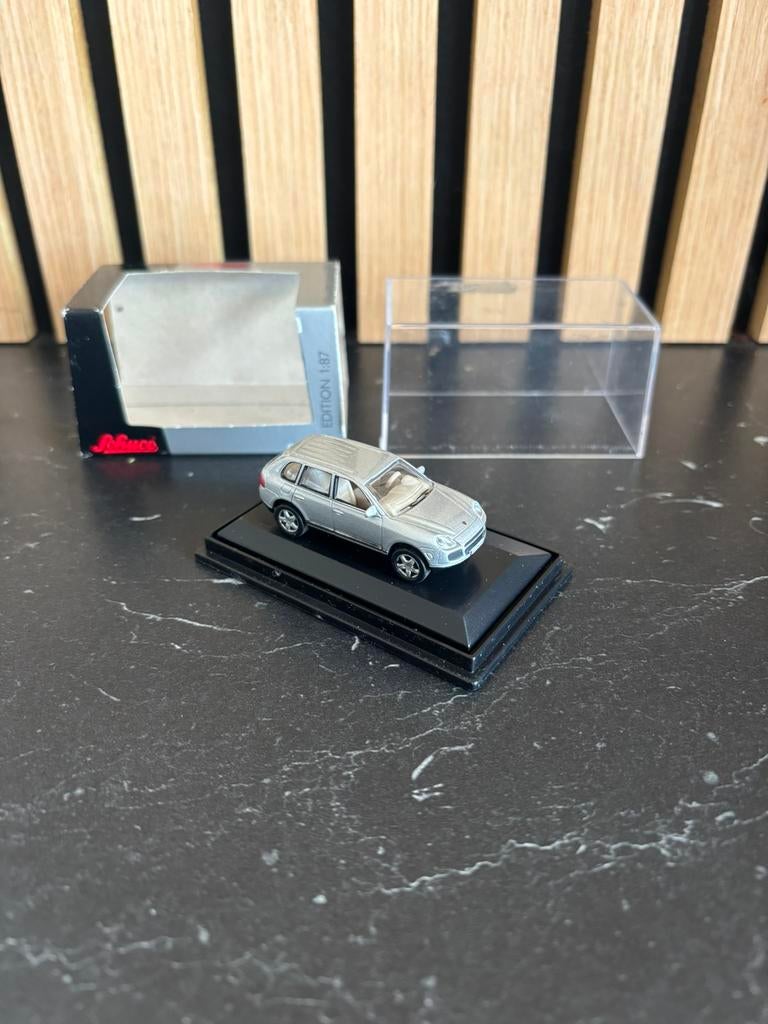 Schuco Porsche Cayenne Turbo 1:87 Edition H0, Ophalen of Verzenden, Zo goed als nieuw, Overige merken