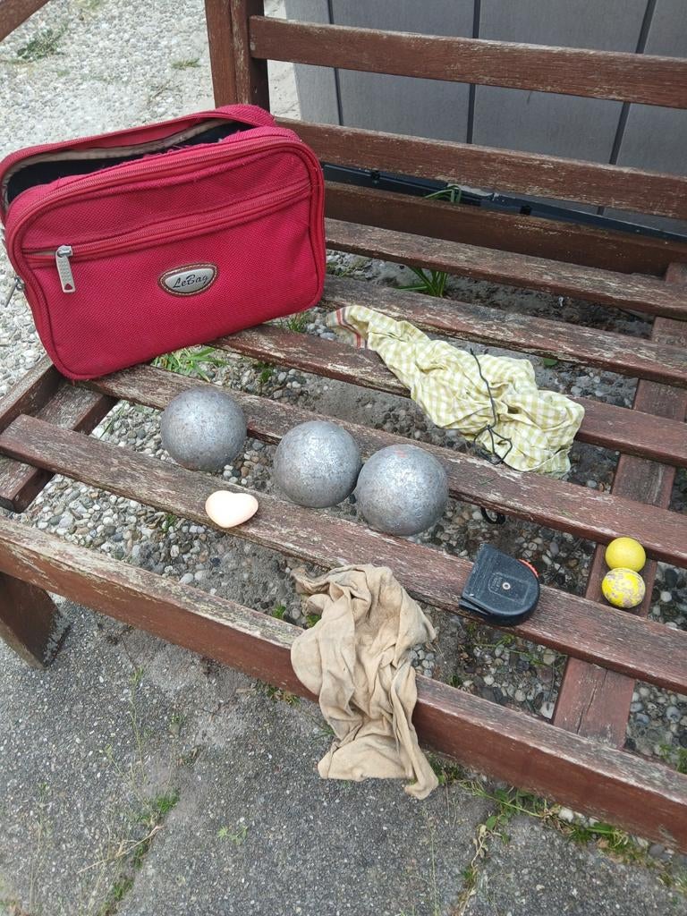 Petanque set met tas, Ophalen of Verzenden