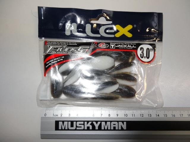 Kunstaas: Illex Fivoss 3 inch shads, Watersport en Boten, Hengelsport | Roofvissen, Verzenden, Nieuw, Overige typen