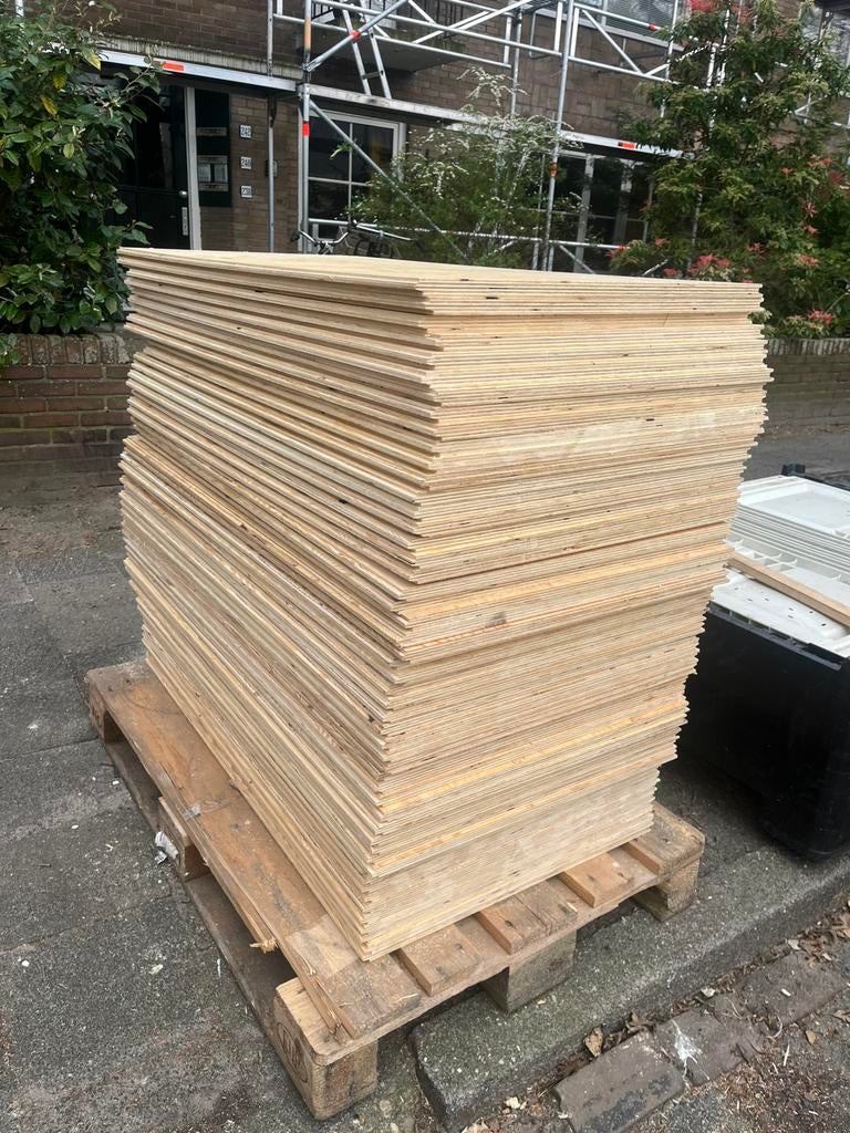 onderlayment plate, Doe-het-zelf en Verbouw, Platen en Panelen, Ophalen of Verzenden, Zo goed als nieuw