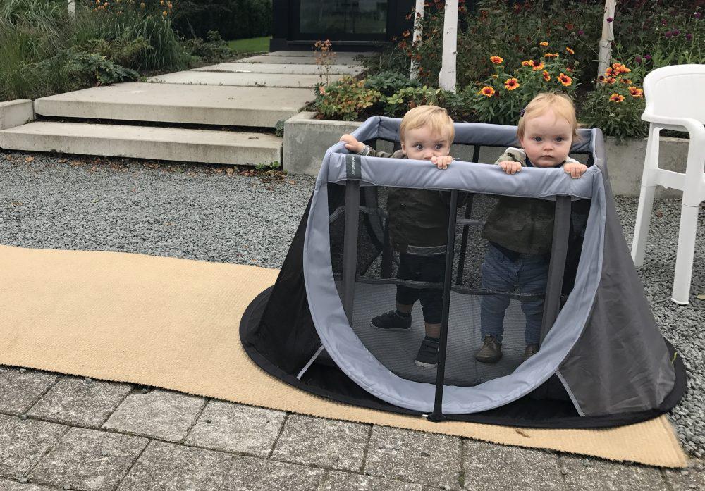 AeroMoov Instant Travel Cot Grey Rock Reisbedje nieuw, Ophalen, Nieuw, 70 tot 85 cm, Minder dan 140 cm