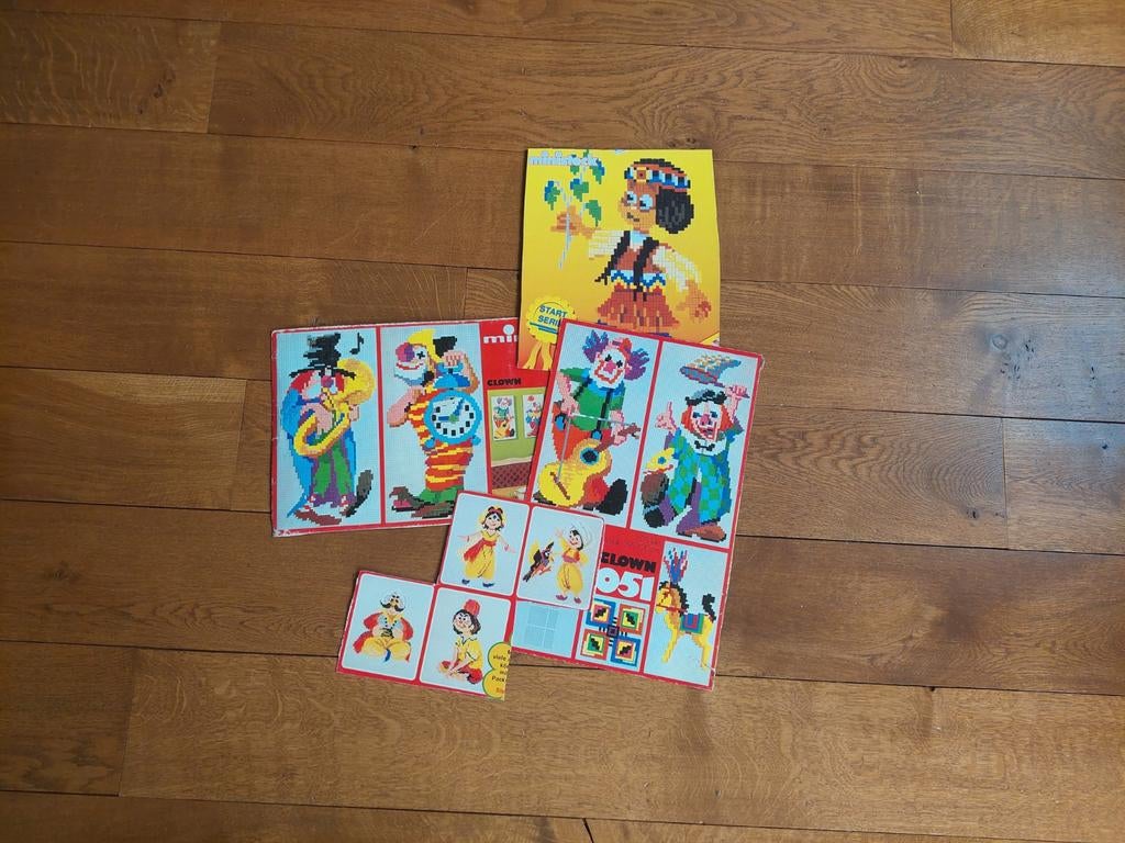 Ministeck voorbeelden personages, Ophalen of Verzenden, Gebruikt, Voorbeeldboek