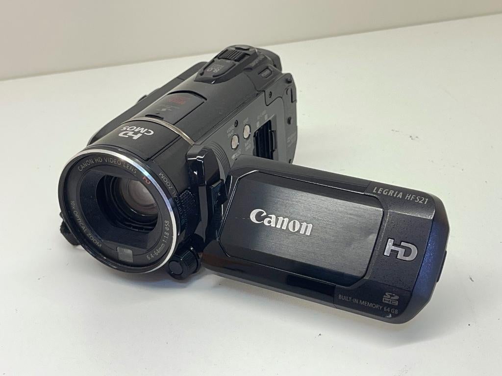 CANON LEGRIA HF S21E Full HD camera met 64GB HDD en extras, Audio, Tv en Foto, Videocamera's Digitaal, Full HD, N, N, Canon