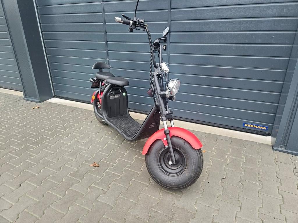E-scooter Citycoco 2021, blauw kenteken, Fietsen en Brommers, Ophalen of Verzenden