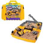 Kinetic Sand Bouwplaats Speelset met Kraan en Zand, Ophalen of Verzenden, Nieuw, Bouwen