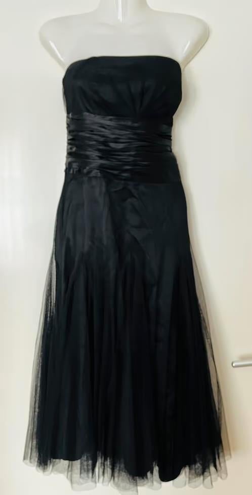 Monsoon zwarte jurk maat 38/40