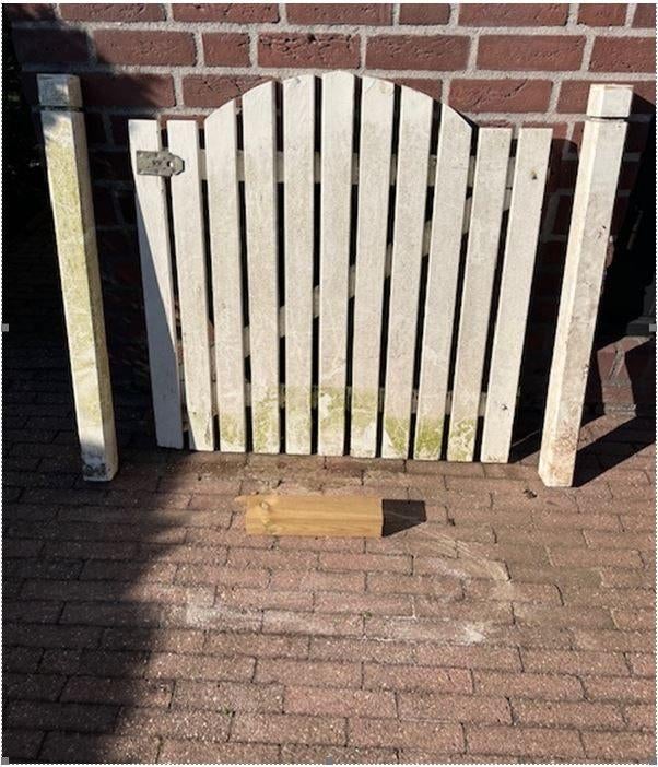 tuinpoortje, Ophalen, Gebruikt, Minder dan 100 cm, Draaipoort
