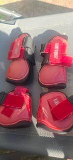 Rood setue peeskappen PONY, Dieren en Toebehoren, Paarden en Pony's | Beschermers, Ophalen of Verzenden