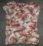 In goede staat, kleurrijk damesshirt van Gina, maat L, Kleding | Dames, T-shirts, Ophalen of Verzenden, Zo goed als nieuw, Maat 42/44 (L)