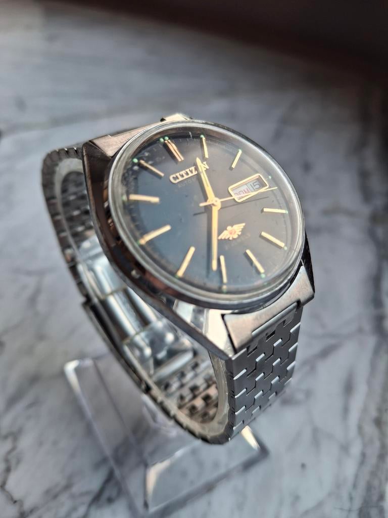 Vintage Citizen Automatic 21 Jewels Day-Date – jaren 70, Ophalen of Verzenden, Gebruikt