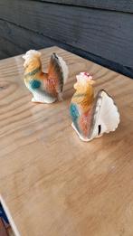 Spaarpot 2x vintage., Verzamelen, Spaarpotten, Ophalen of Verzenden, Zo goed als nieuw, Steen, Aardewerk of Keramiek, Dier