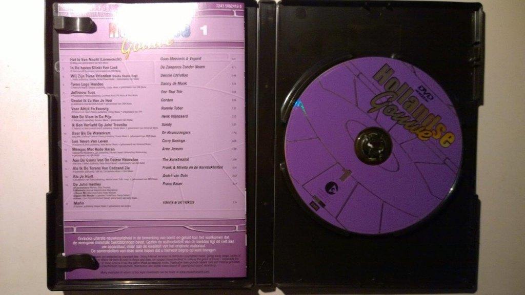 Hollandse Gouwe Volume 1 (DVD), Alle leeftijden, Ophalen of Verzenden, Zo goed als nieuw, Muziek en Concerten