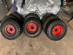 4auto ambulance/trailer wielen met nieuwe banden, Ophalen, Zo goed als nieuw