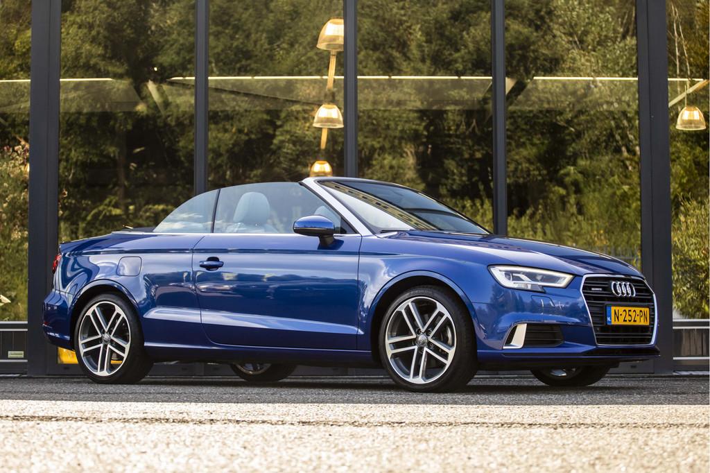 Audi A3 Cabriolet 2.0 TDI automaat (bj 2017), Auto's, Audi, Bedrijf, Te koop, A3, ABS, Achteruitrijcamera, Airbags, Airconditioning