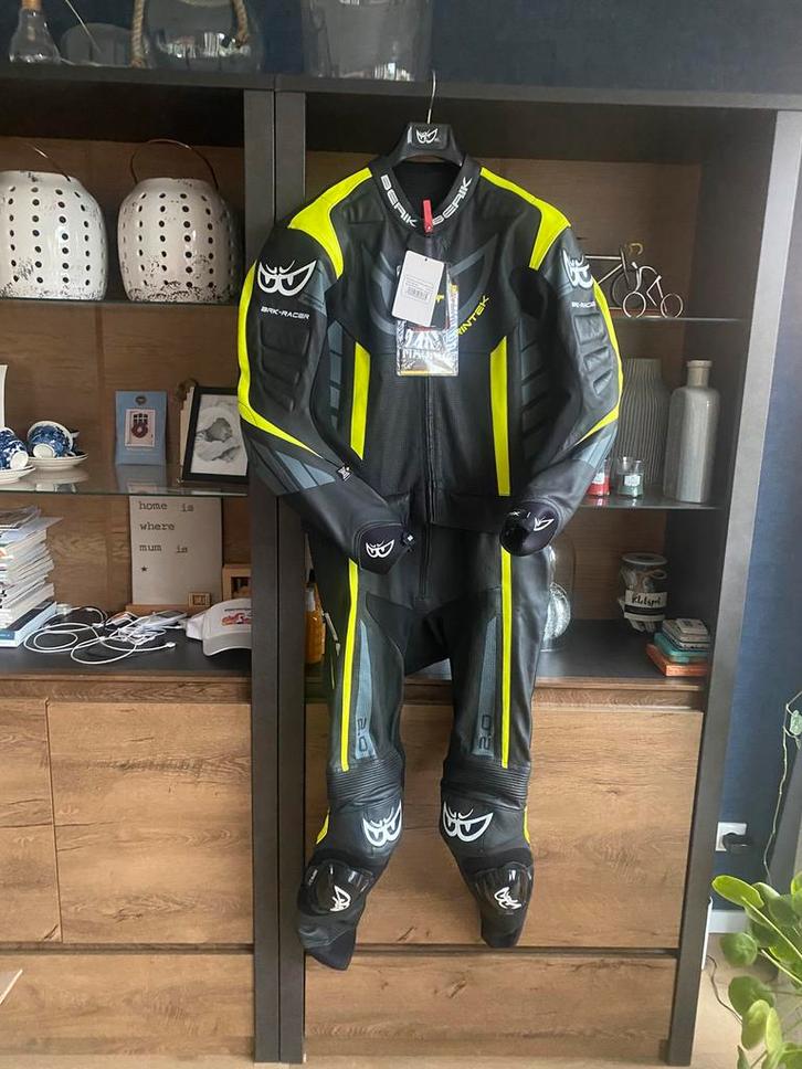 Berik motorpak zgan maat 56, Motoren, Kleding | Motorkleding, Combipak, Heren, Tweedehands, Ophalen