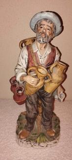 Capodimonte beeld van een waterdrager, Ophalen of Verzenden