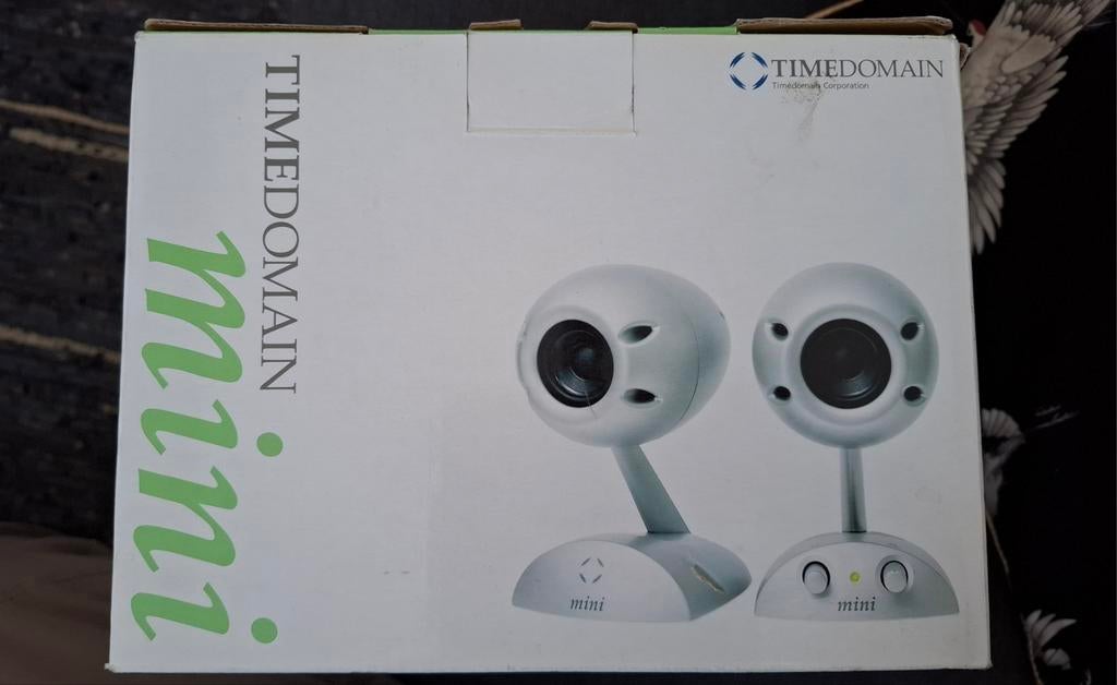 TIMEDOMAIN mini speakerset - Grijs - Nieuw in doos, Nieuw, Minder dan 60 watt, Front, Rear of Stereo speakers, Ophalen