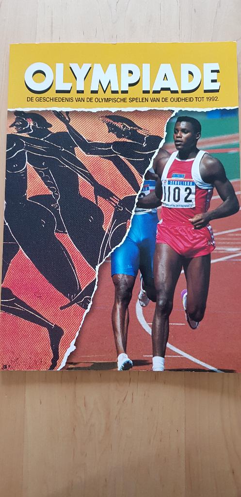Boek geschiedenis vd Olympische Spelen vd oudheid t/m 1992, Ophalen of Verzenden, Zo goed als nieuw, Overige sporten