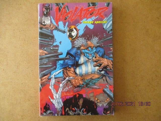 adv4498 violator, Eén comic, Ophalen, Gelezen, Overige gebieden