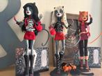 Monster High Creepro Toralei, Meowlody en Persephone, Ophalen of Verzenden, Zo goed als nieuw, Pop