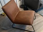 Mooie, cognac kleurige fauteuil, Huis en Inrichting, Fauteuils, Ophalen, Zo goed als nieuw, 50 tot 75 cm, Leer