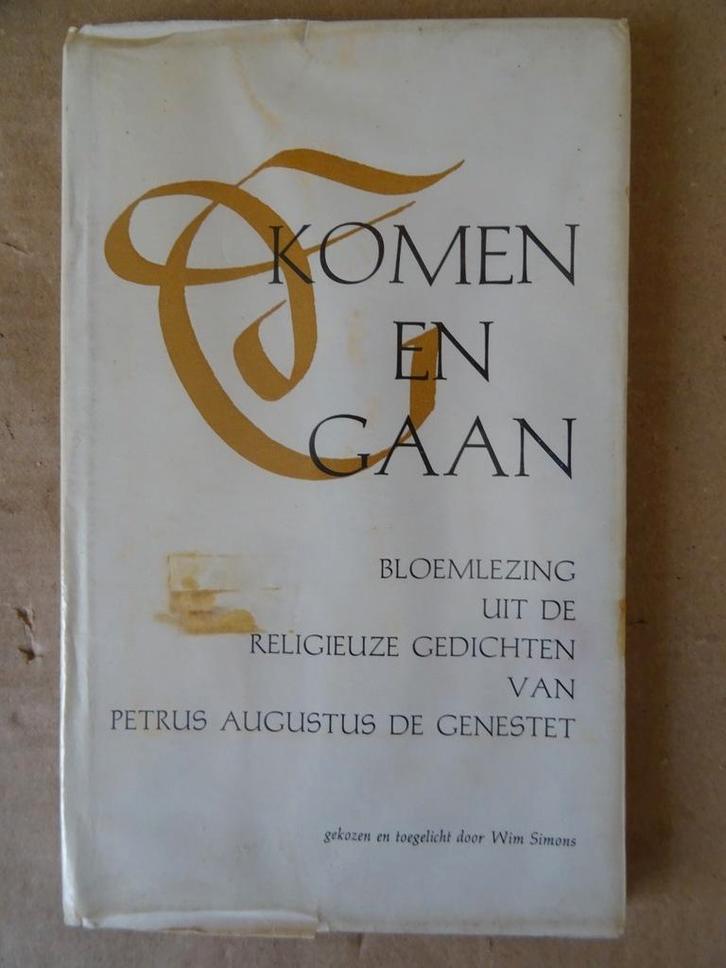 Wim Simons Komen en gaan Bloemlezing religieuze gedichten, Boeken, Godsdienst en Theologie, Zo goed als nieuw, Christendom | Katholiek
