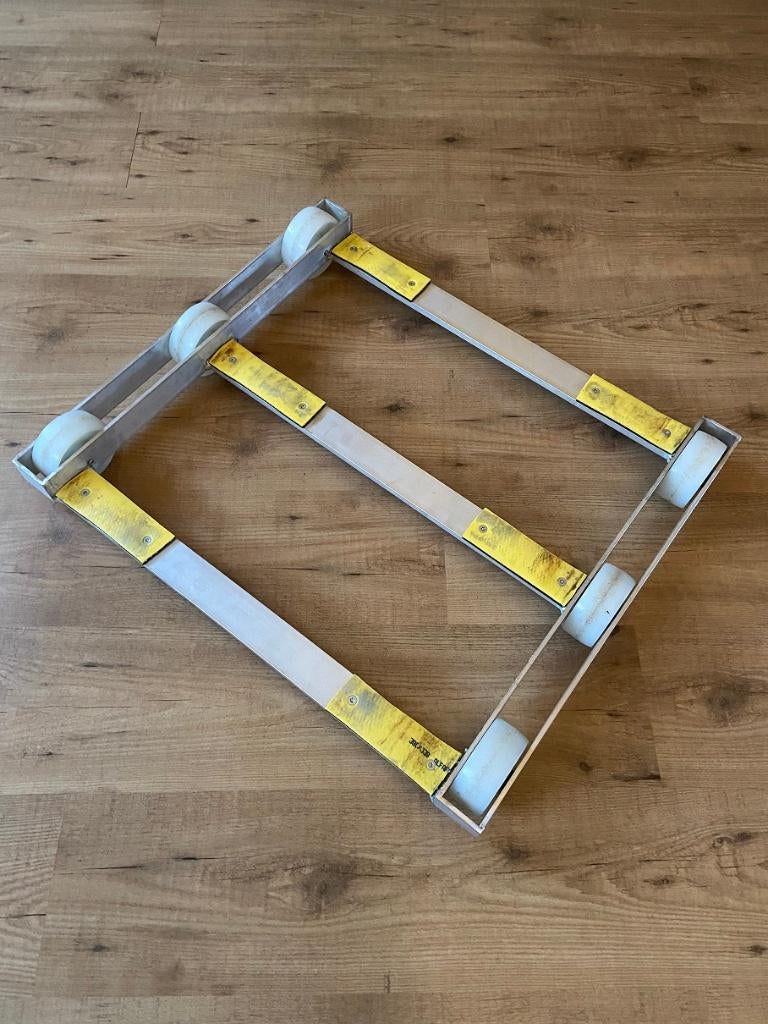 Aluminium kasten-dieplader-teckel, 100 liter of meer, Ophalen, Zo goed als nieuw, Transportkar