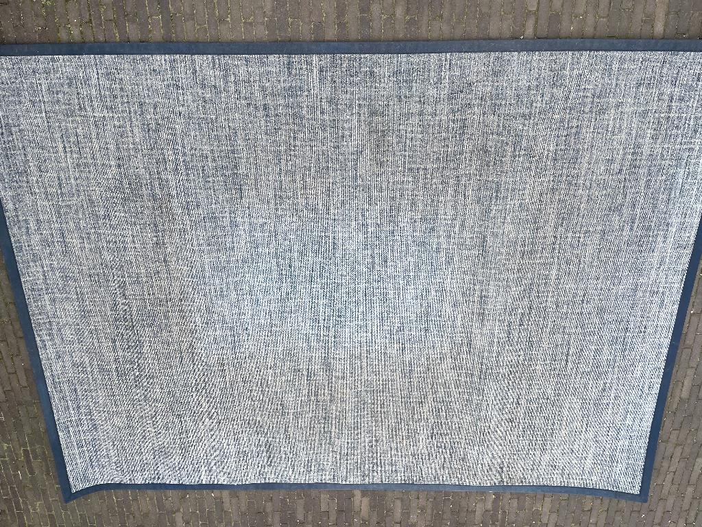 blauw wit vloerkleed van Desso, Ophalen, Gebruikt, Blauw, 200 cm of meer