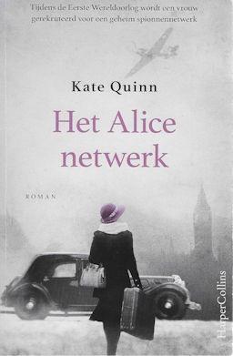Kate Quinn: Het Alice netwerk, Boeken, Romans, Gelezen, Ophalen of Verzenden