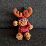 Nieuw rendier eland hert knuffel met kleren, Ophalen of Verzenden, Nieuw, Overige typen