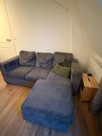 Grijze bank met verstelbare, Ophalen, Gebruikt, 150 tot 200 cm, Hoekbank