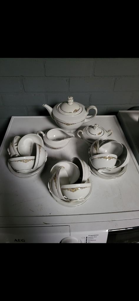 Te koop lief 15 delig bavaria beieren thee servies, Ophalen of Verzenden