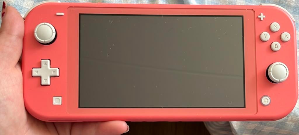 Nintendo switch lite, Ophalen of Verzenden, Roze of Coral, Gebruikt