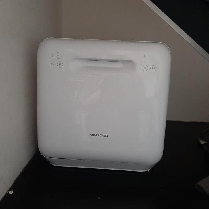 Silvercrest Mini vaatwasser, Witgoed en Apparatuur, Vaatwasmachines, Vrijstaand, Minder dan 85 cm, Minder dan 10 liter, Eco programma