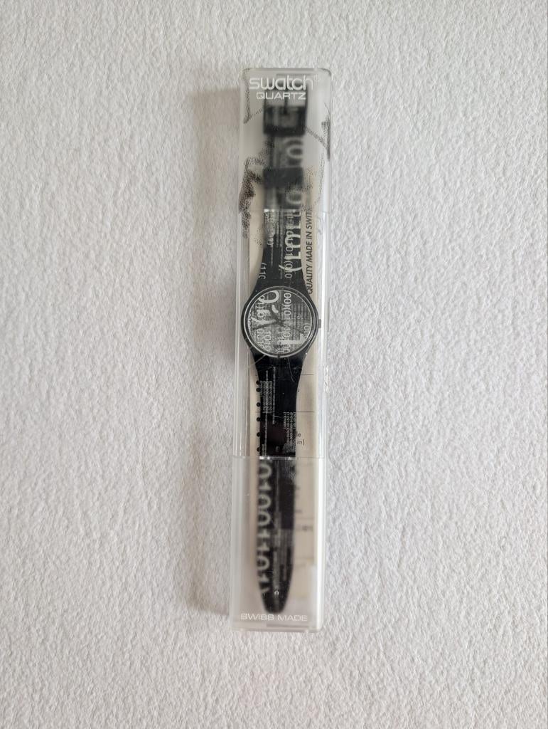 Nieuw Swatch Polshorloge - Binair Design, Ophalen of Verzenden, Nieuw, Kunststof, Swatch