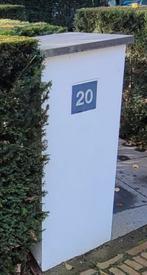 Betonnen poeren/zuilen poort., Ophalen, Zo goed als nieuw