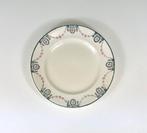 Longwy Lorraine ontbijtbordje ca. 1900, Antiek en Kunst, Antiek | Servies los, Ophalen of Verzenden
