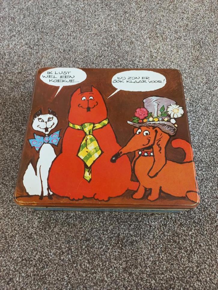 Koektrommel Jan Jans en de Kinderen, Verzamelen, Blikken, Gebruikt, Overige, Ophalen of Verzenden