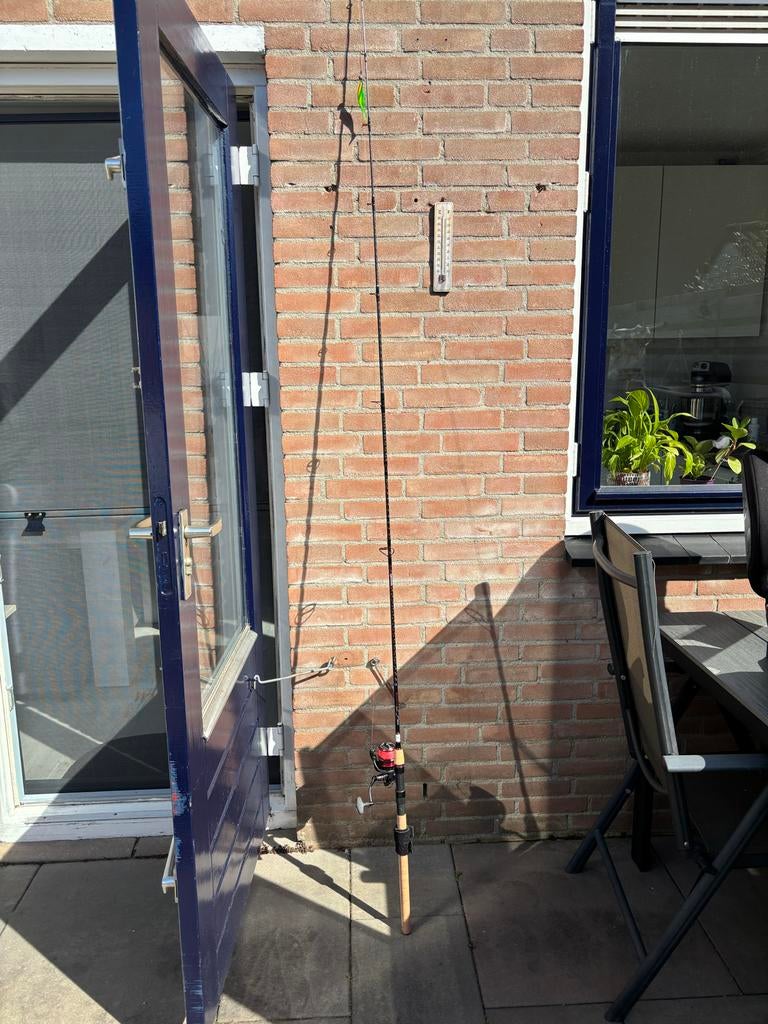 Daiwa Ninja X Hengel 2.40m met Ninja LT Spinmolen 4000-C, Watersport en Boten, Hengelsport | Algemeen, Ophalen, Gebruikt, Complete hengel