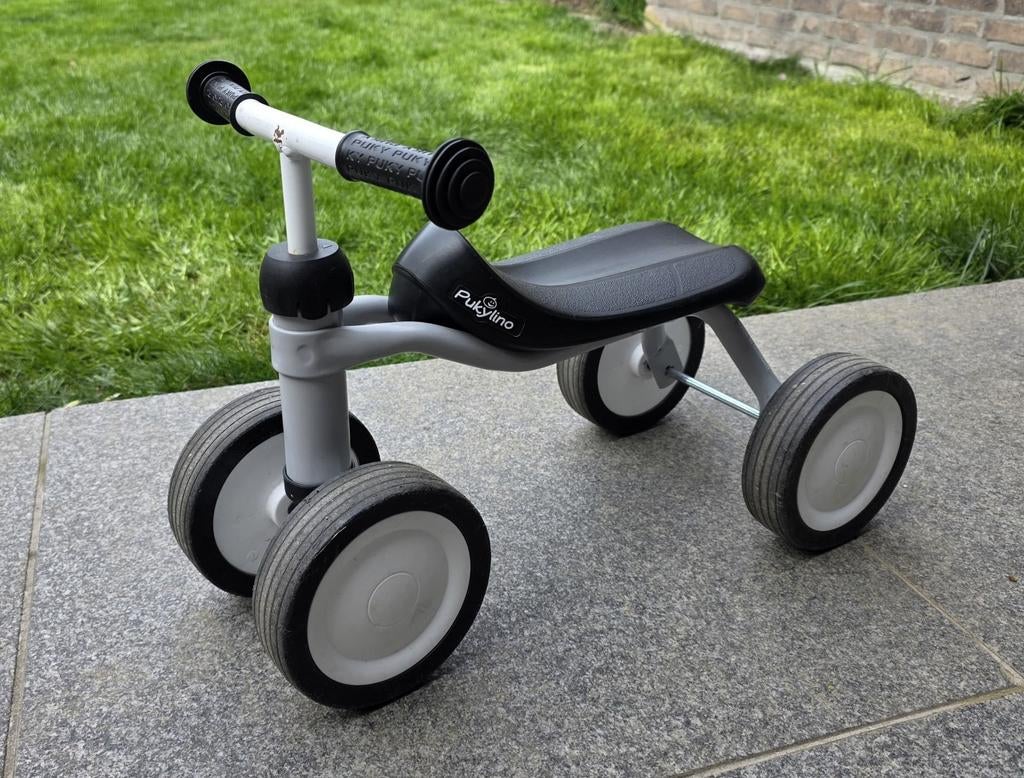 Puckalino vierwieler peuterfiets, Ophalen