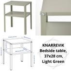 Knarrevik nachtkastje - IKEA, Ophalen, Gebruikt, Minder dan 45 cm, Metaal of Aluminium