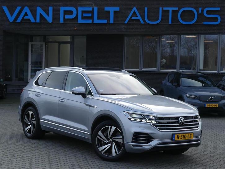 Volkswagen Touareg 3.0 TSi 340PK eHybrid 4MOTION DSG R-Line, Auto's, Volkswagen, Te koop, Touareg, 360° camera, 4x4, ABS, Adaptive Cruise Control