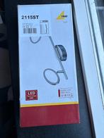 Brand New Trio Leuchten 2-Spot LED Ceiling Light Chrome, Ophalen of Verzenden, Zo goed als nieuw