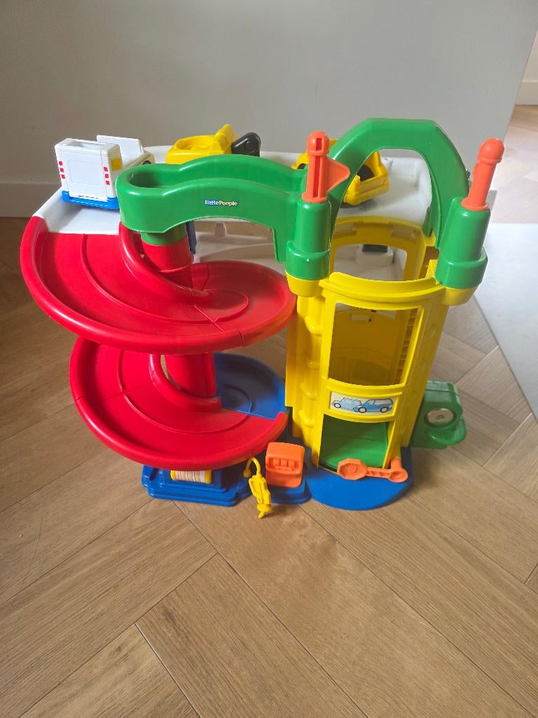 Little people racin' ramps garage, Ophalen, Gebruikt, Speelset