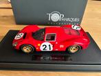 Ferrari 300 P4 #21 Le Mans 1967, Ophalen of Verzenden, Zo goed als nieuw, Overige merken