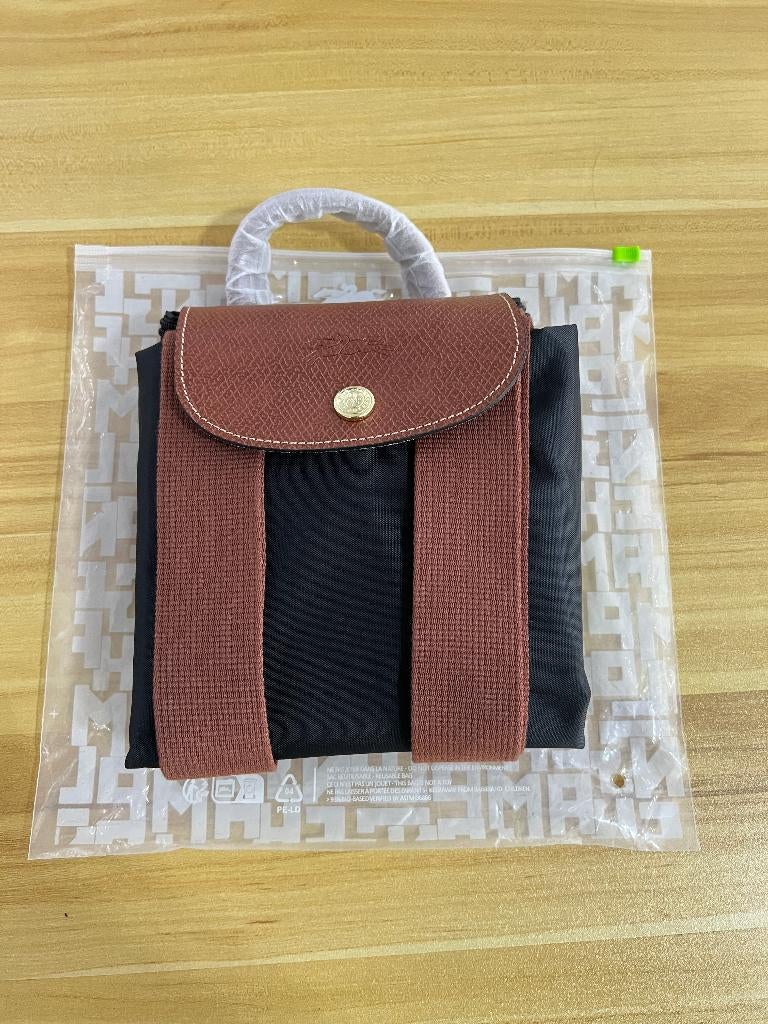 Longchamp Le Pliage Original Rugzak M, Verzenden, Nieuw, Zwart, Handtas