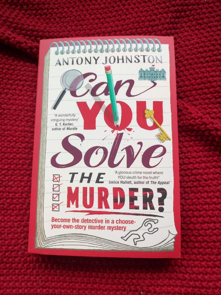 Can you solve the murder, Ophalen, Zo goed als nieuw