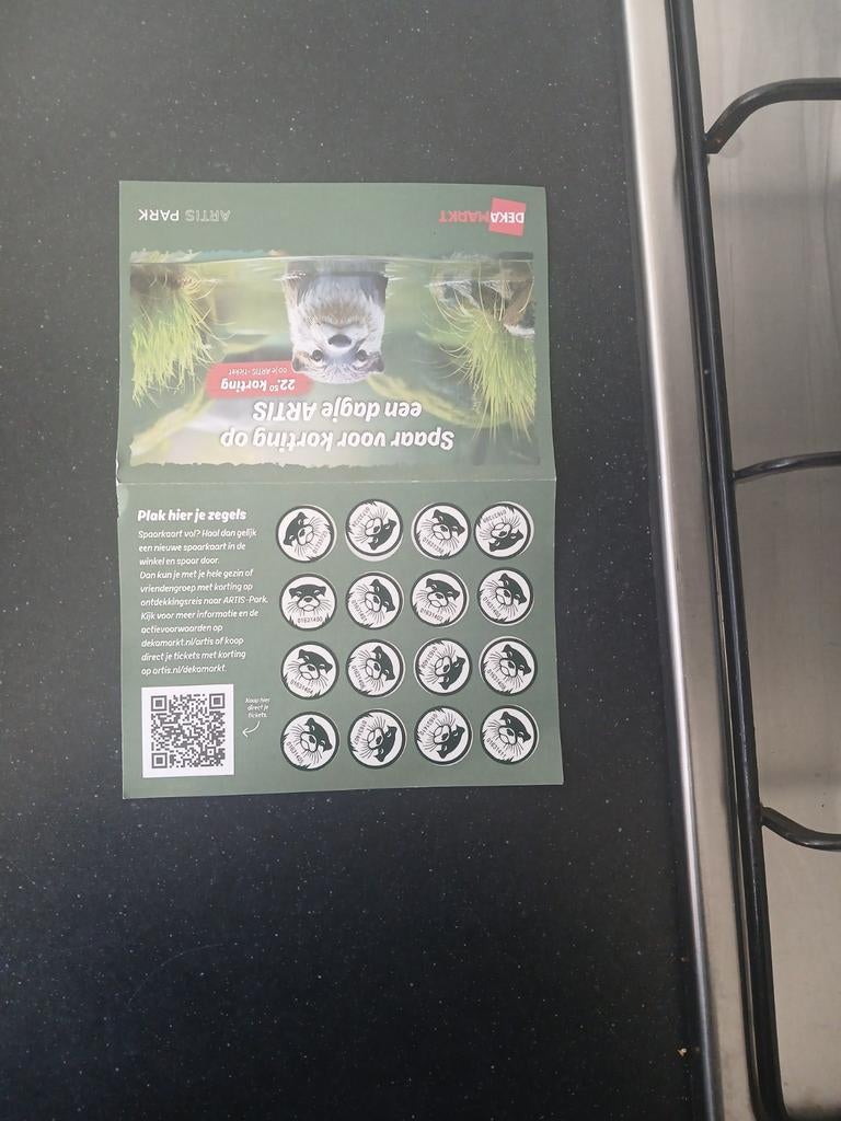 Toegangskaart artis, Eén persoon, Overige soorten