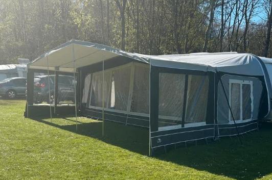 Dorema Diamond Season Luifel maat 18, Caravans en Kamperen, Ophalen, Zo goed als nieuw, Ten Cate All Season 240g/m2, Dorema