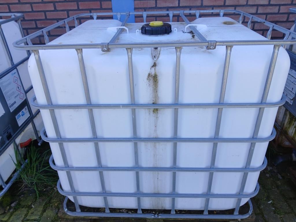 IBC-container 1000 liter, Tuin en Terras, Regentonnen, Ophalen